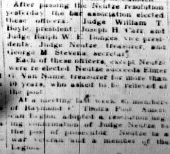 Bar Urges Forsyth to Raise Neutze Ban, Camden Courier-Post, April 5, 1928, panel 6