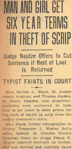 Camden Courier-Post, May 11, 1934, page 1