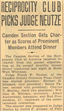 Camden Courier-Post, May 17, 1934, page 1