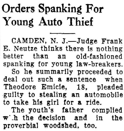 Elyria, Ohio Chronicle-Telegram, August 2, 1935 — Frank Neutze item