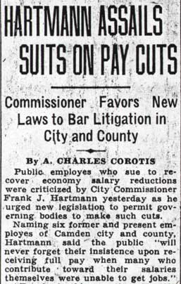 Hartmann article, January 12, 1938, clipping 1