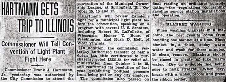 Hartmann article, October 1936