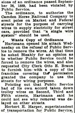 Hartmann Records Results article, August 1, 1936, clipping 8