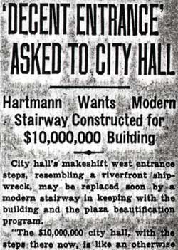 Frank J. Hartmann Jr. article, August 31, 1936, clipping 1