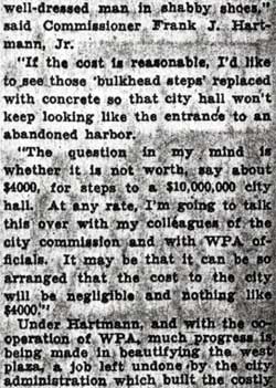 Frank J. Hartmann Jr. article, August 31, 1936, clipping 2
