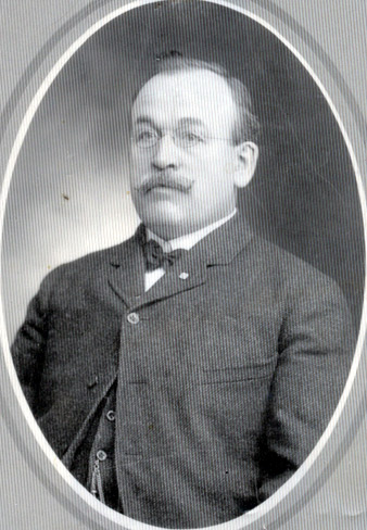 Frank J. Hartmann Sr. portrait photograph, 1890s