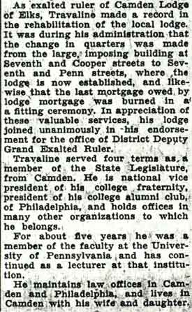 Frank M. Travaline Jr., Camden Courier-Post, August 17, 1936, part 2