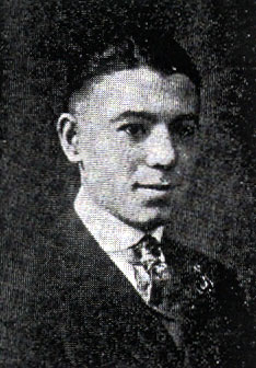 Frank M. Travaline Jr., 1919 Camden High School yearbook