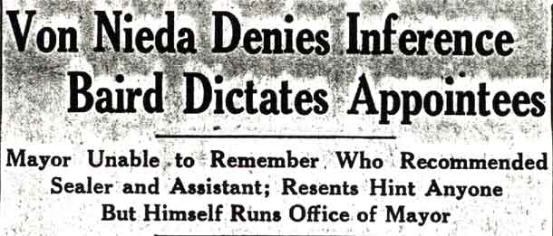 Camden Courier-Post, August 8, 1936, Frederick von Nieda