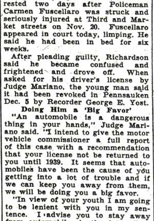 Gene R. Mariano, January 7, 1938, part 2