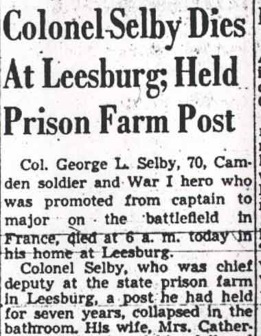 Camden Courier-Post obituary, May 17, 1950, part 1