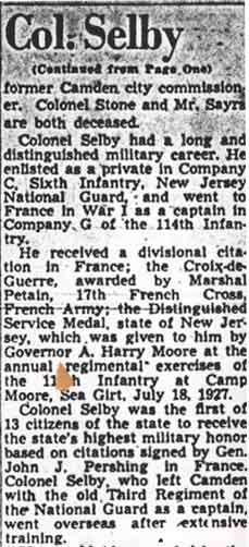 Camden Courier-Post obituary, May 17, 1950, part 3