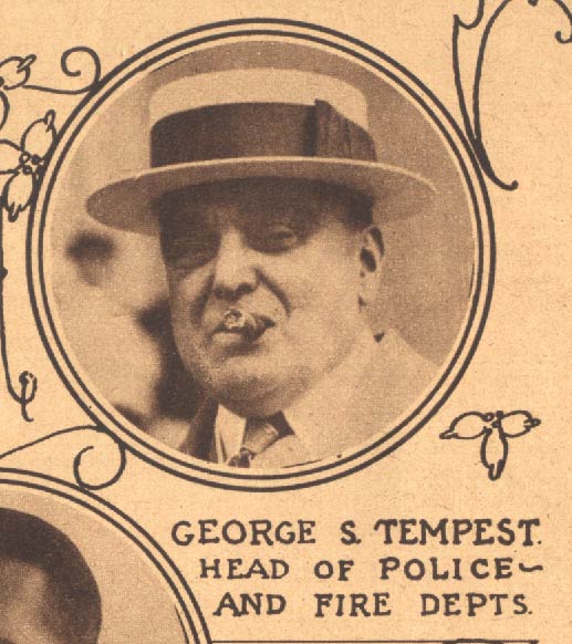 George S. Tempest, Deputy Director of Public Safety, Camden, c. 1926