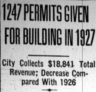 Camden Courier-Post, January 7, 1928, page 1