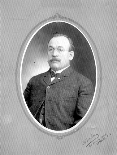 Photograph of Frank J. Hartmann Sr. taken by George H. Wonfor