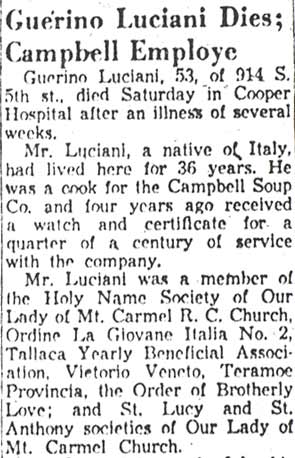 Obituary part 1