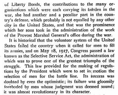 History of Camden County in the Great War, 1917-1918, page 1