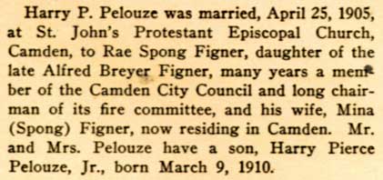 Harry Pierce Pelouze biographical entry, Camden County: A History 1624-1924, page 2