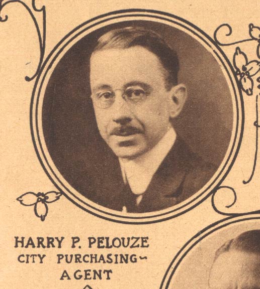 Harry Pierce Pelouze, Camden optician and purchasing agent