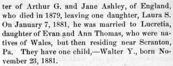 Harry B. Anthony biographical review, 1897, column 5