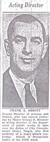 Frank A. Abbott, Camden Courier-Post, August 23, 1941