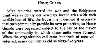 History of Camden County WWI book page 1