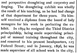 Horatio Draper biographical review, 1897, column 3