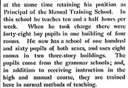 Horatio Draper biographical review, 1897, column 4