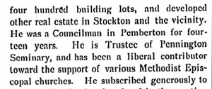 Biographical article on Howard N. Kirkbride, part 2