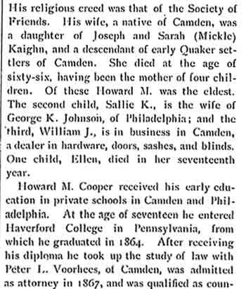 Biographical Review 1897 — Howard M. Cooper, page 3
