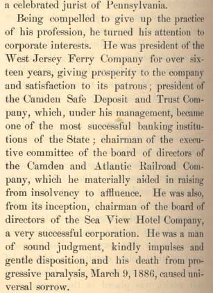 James B. Dayton biography excerpt, Prowell's History of Camden County, 1886, page 4