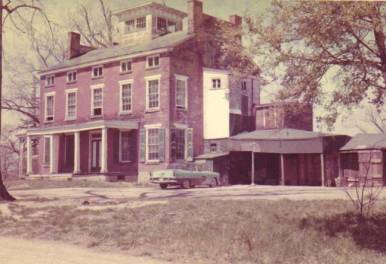 The Van Sciver/Jarvis farmhouse in Haddon Township, mid-1960s
