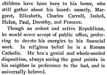 Biographical Review of John J. Burleigh, 1897, page 3