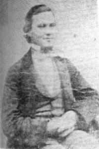 John Croft, as a young man in England