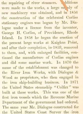 Prowell's History of Camden County, page 384 (left column)
