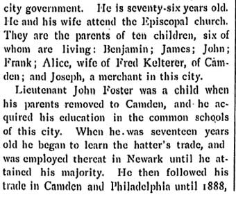 Biographical Review of John Foster, page 2