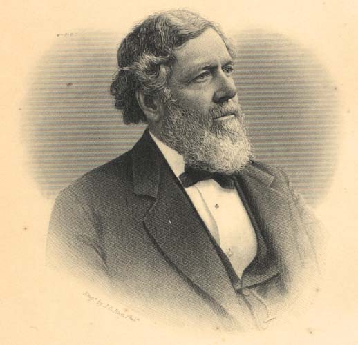 Engraved portrait of John Farson Starr, 1886