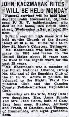 Obituary for John Kaczmarek