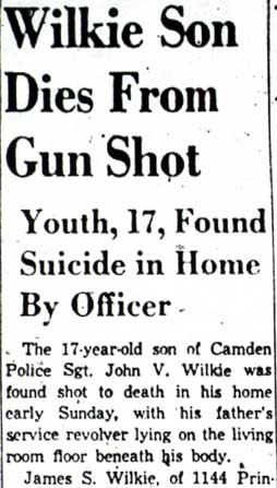 John V. Wilkie case, December 21, 1953