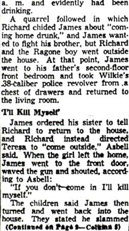 John V. Wilkie case continued