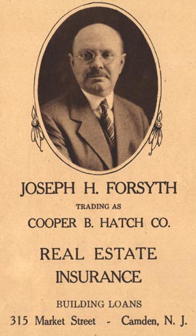 Joseph H. Forsyth advertisement, July 5, 1926