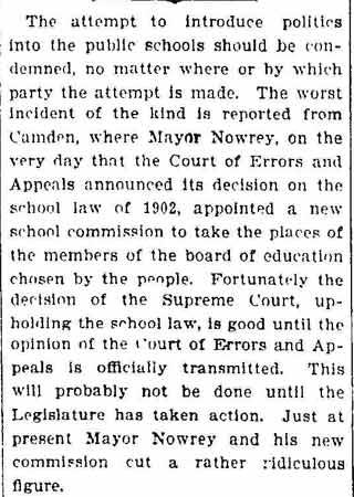 Trenton Times, October 10, 1903