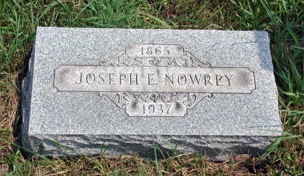 Nowrey family plot at Evergreen Cemetery, Camden NJ