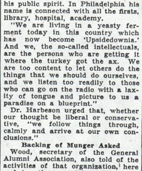 Camden Courier-Post, January 25, 1938 — U. of P. Graduates Meet Here To Form Newest Alumni Body, page 5