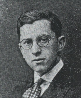 Dr. Leopold Z. Goldstein, 1917 Camden High School graduation portrait
