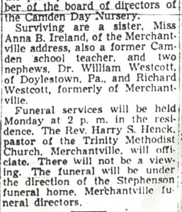 Obituary for Loretta F. Ireland - part 2