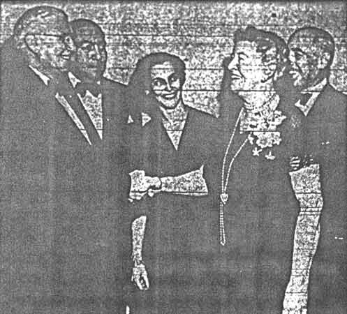 Lucy Dean Wilson article, Camden Courier-Post, April 24, 1950, part 1