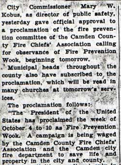 Fire Prevention Week 1936 page 2