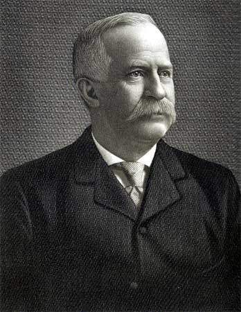 Portrait photograph of Murrell Dobbins (1843–1917), founder of the Camden Pottery Company