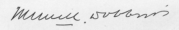 Signature of Murrell Dobbins